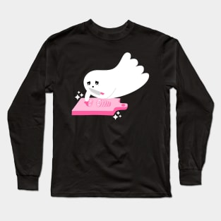 Chopping Ghost Long Sleeve T-Shirt